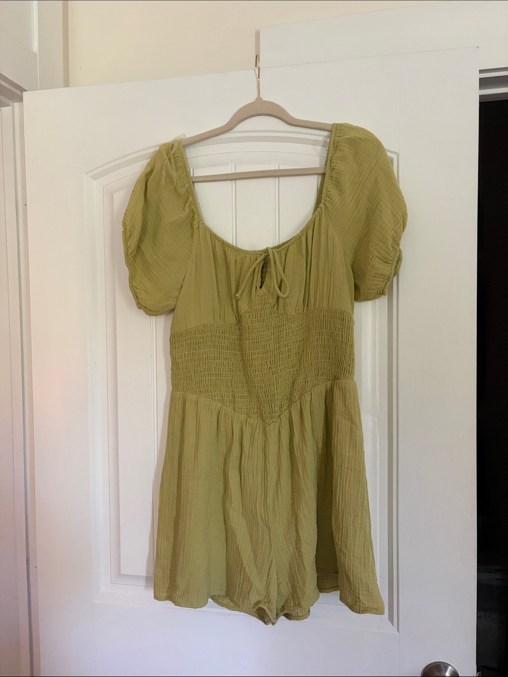 Olive Green Romper